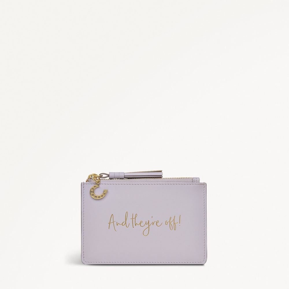 Latest Radley London Women's Kentucky Derby SS25 - Small Ziptop Coin Purse - Thistle