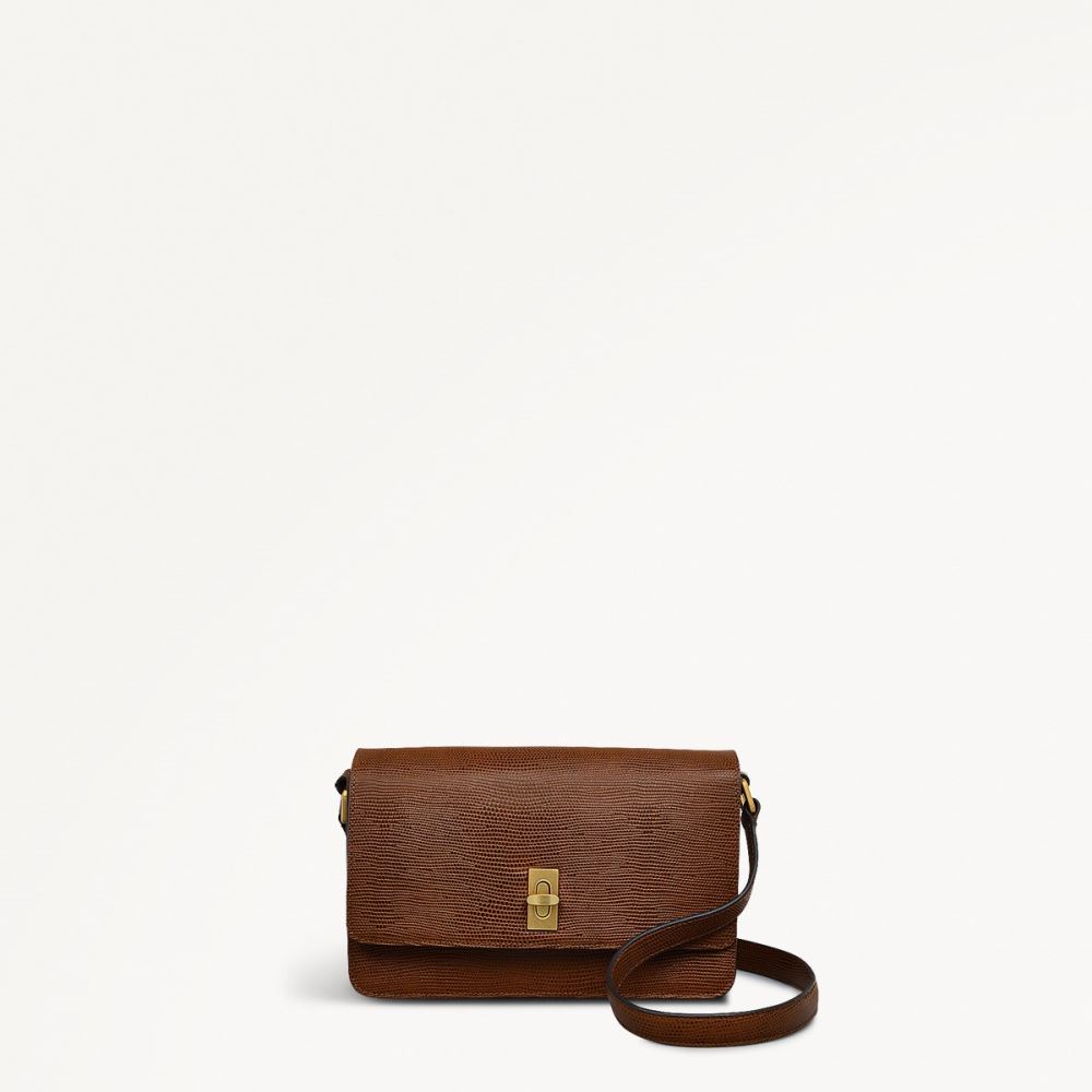 Latest Radley London Women's Threadneedle Street - Small Flapover Crossbody - Saddle