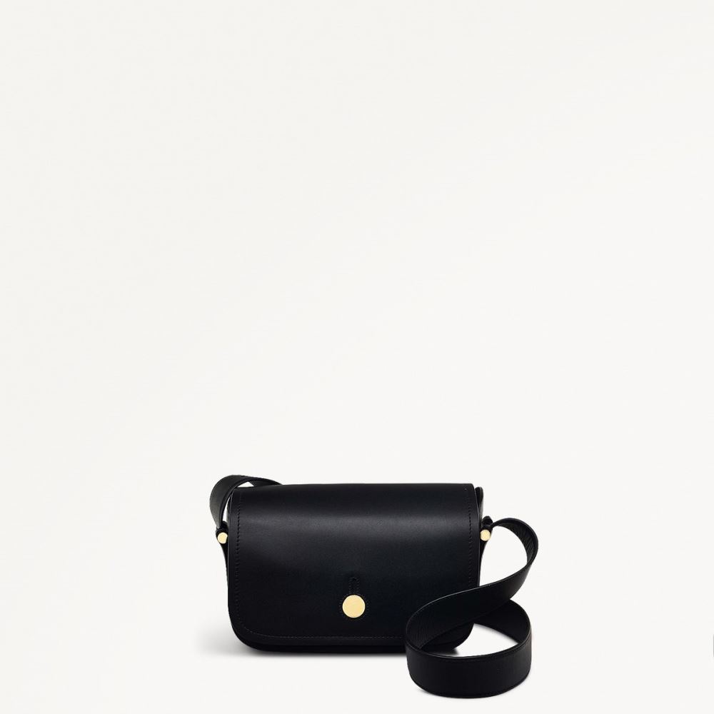 Latest Radley London Women's Bathurst Mews - Medium Flapover Crossbody - Black