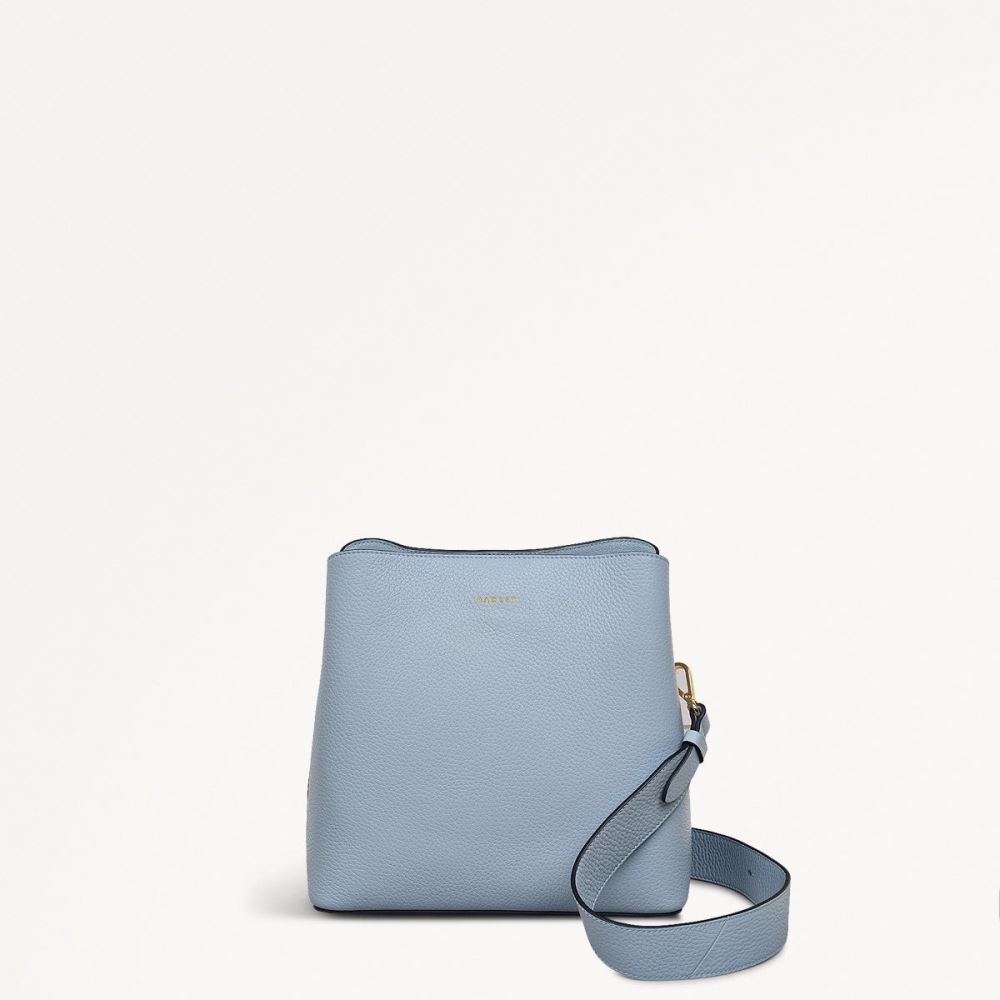 Latest Radley London Women's Dukes Place - Medium Compartment Crossbody - Smoke Blue