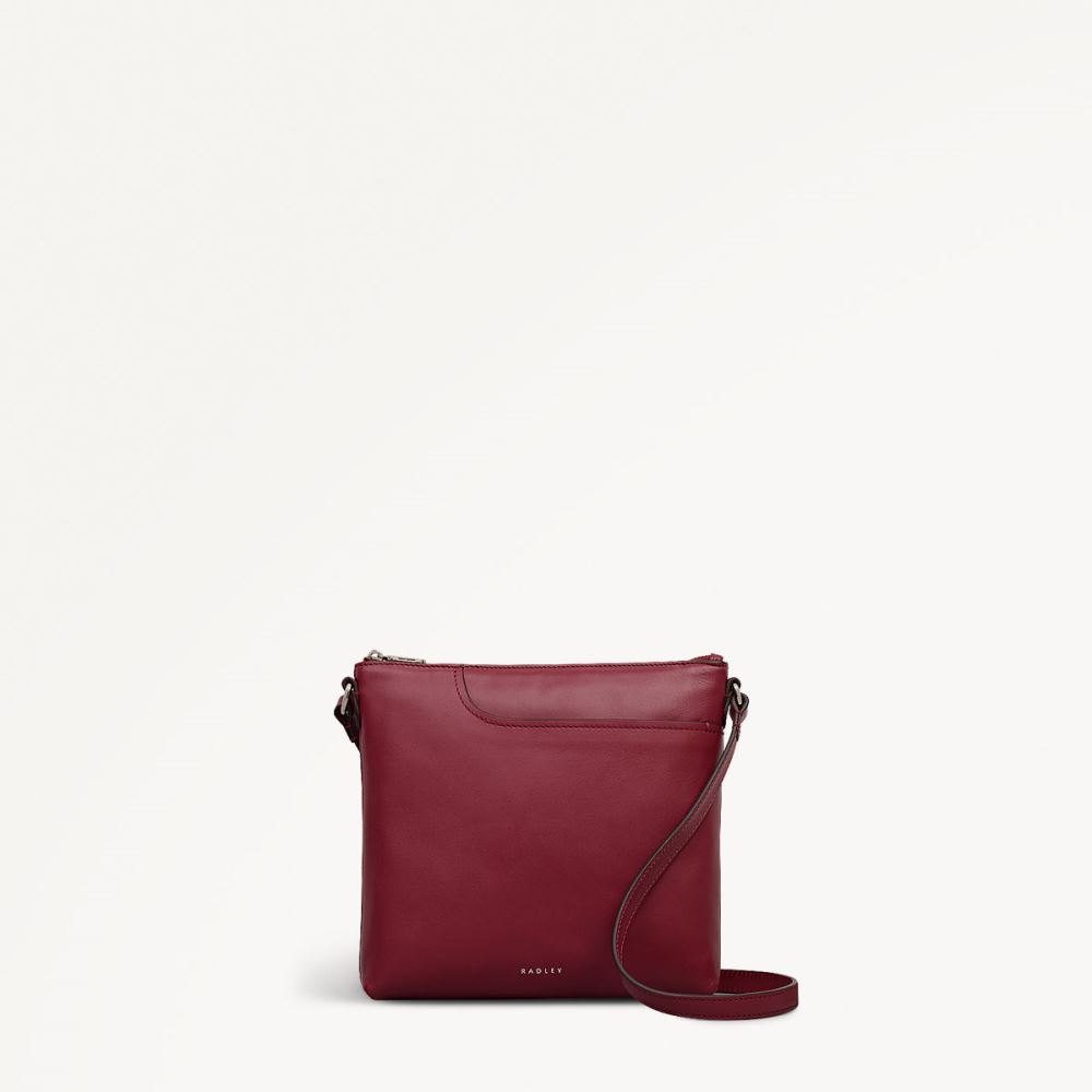 Latest Radley London Women's Pockets - Small Ziptop Ns Cross Body - Carmine