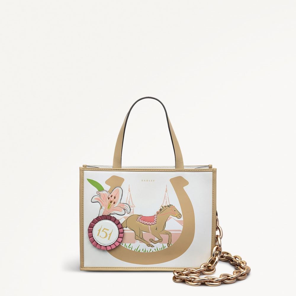 Latest Radley London Women's Kentucky Derby SS25 - Small Open Top Grab - Chalk