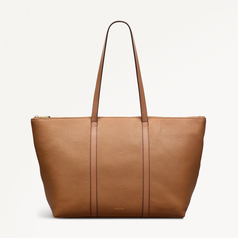 Latest Radley London Women's Lynton Close - Large Ziptop Tote - Chai