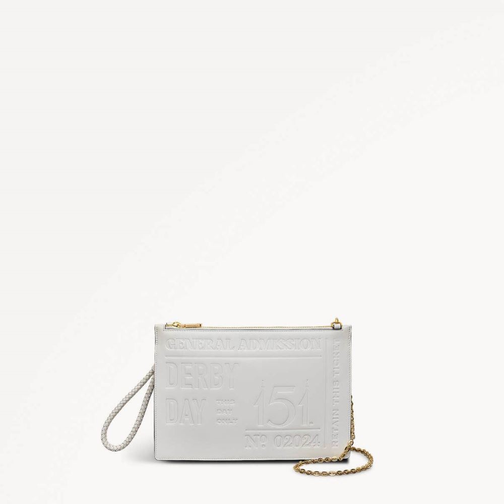 Latest Radley London Women's Kentucky Derby SS25 - Medium Ziptop Cross Body - Chalk