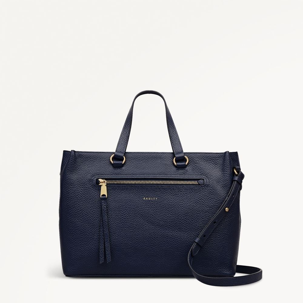 Latest Radley London Women's Pickwick - Medium Ziptop Grab - Ink