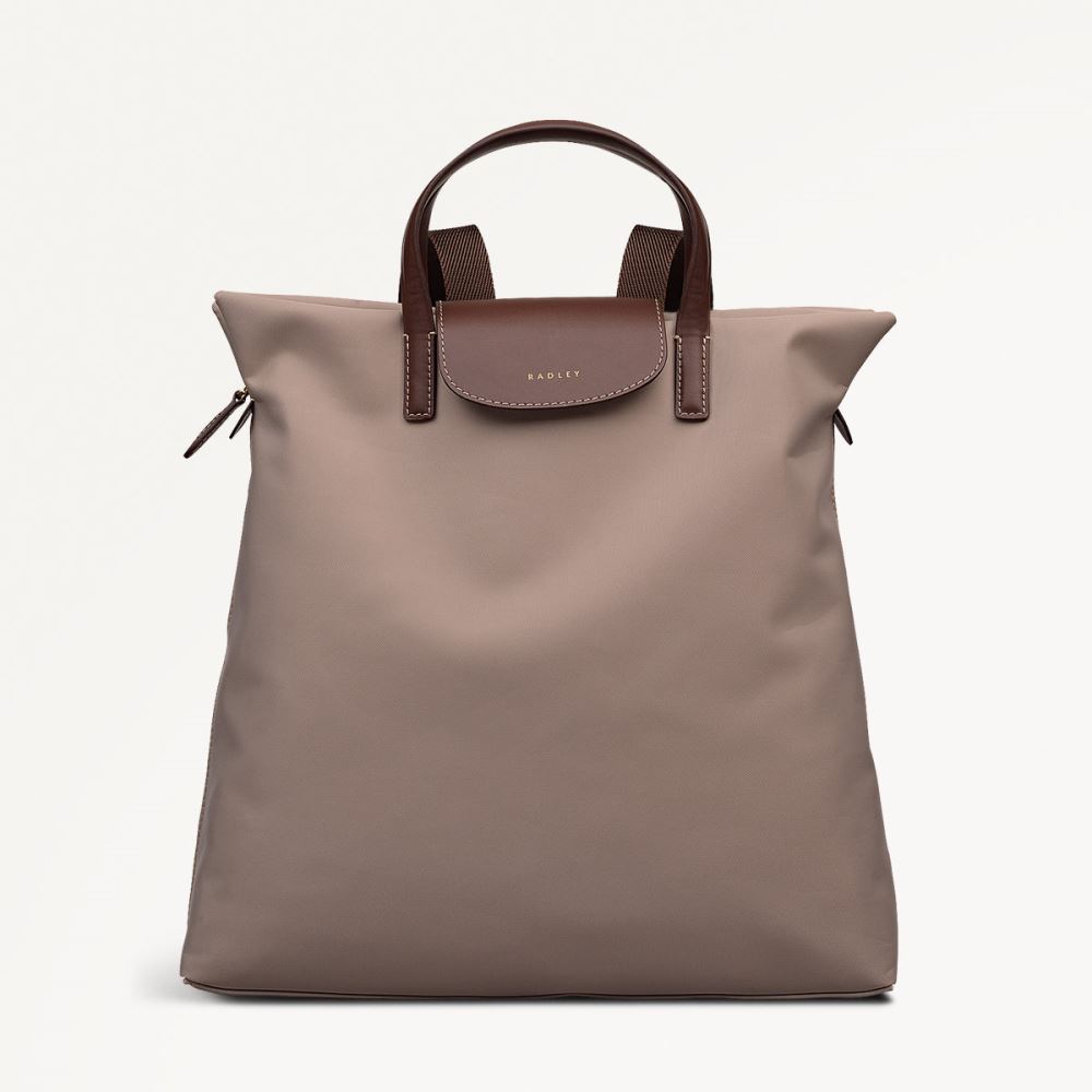 Latest Radley London Women's Pocket Essentials - Medium Ziptop Backpack - Porcini