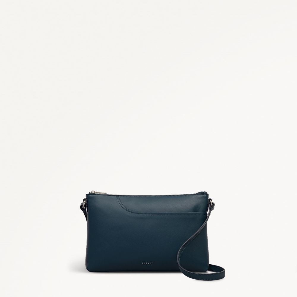 Latest Radley London Women's Pockets - Medium Ziptop Ew Cross Body - Teal
