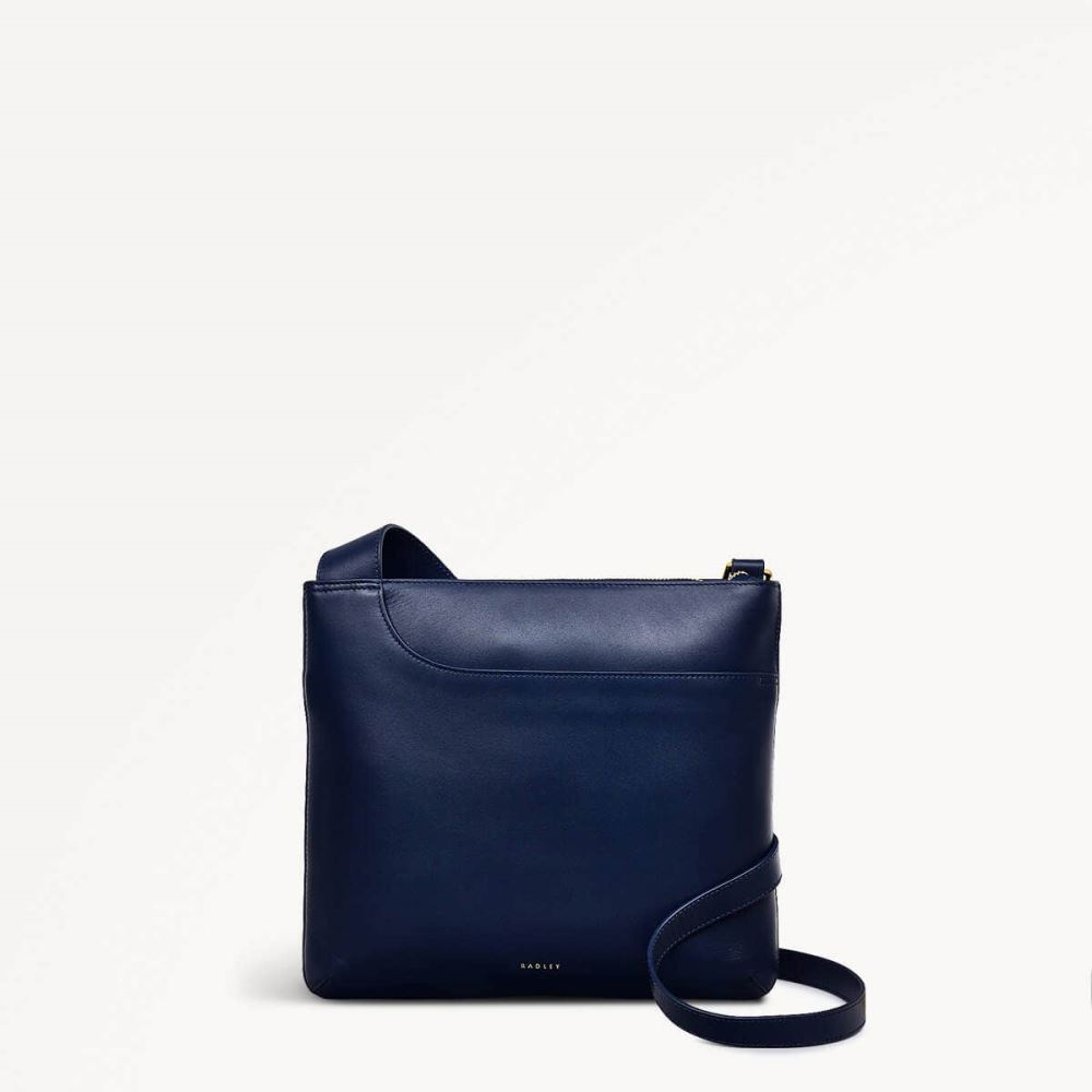 Latest Radley London Women's Pockets - Large Ziptop Cross Body - Ink