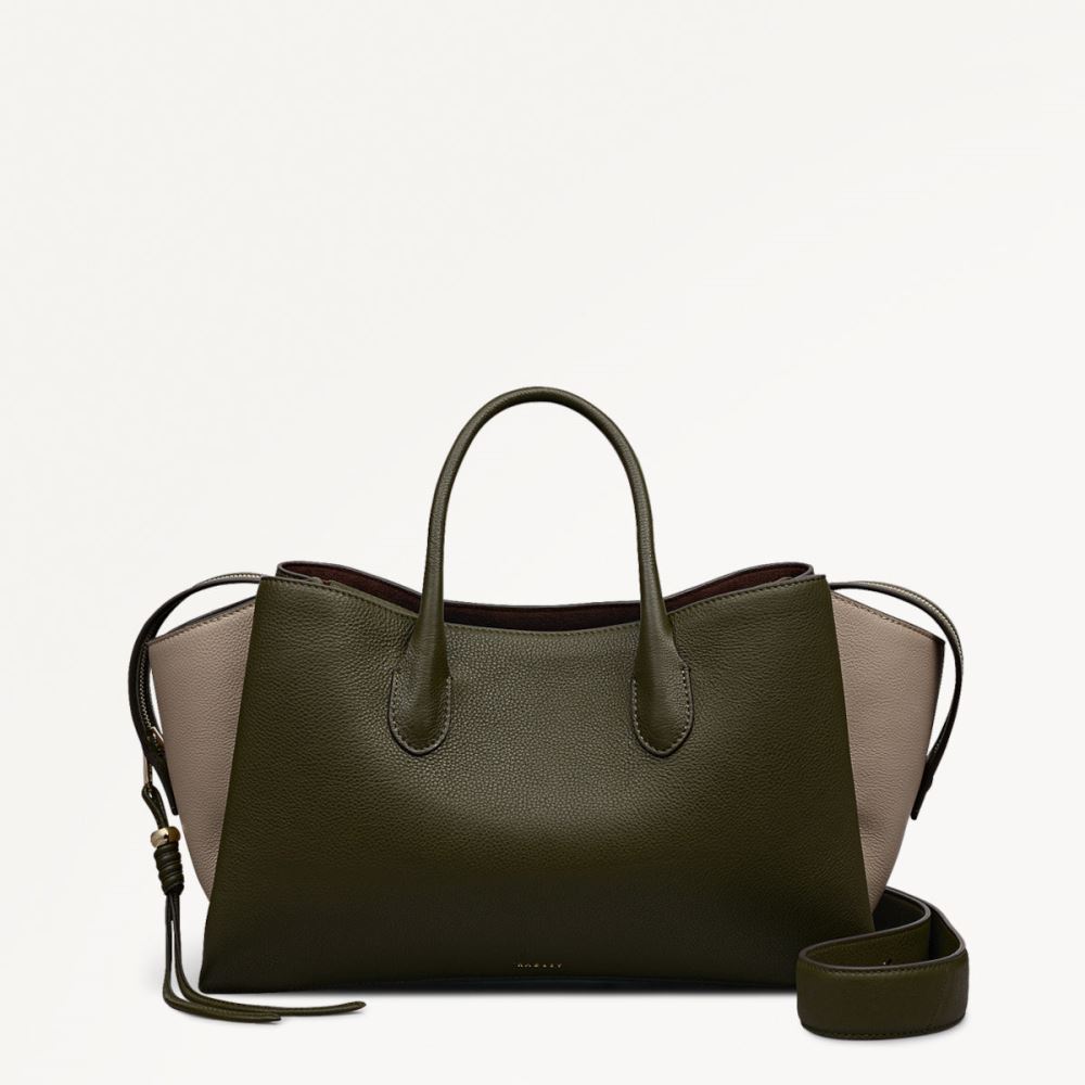 Latest Radley London Women's The Romilly - Large Ziptop Grab - Pine Needle