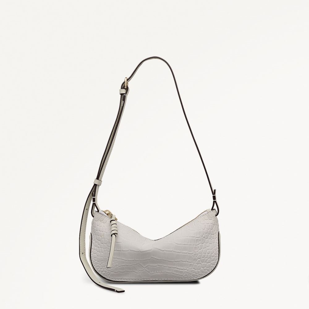 Latest Radley London Women's The Iris - Small Ziptop Cross Body - Snow