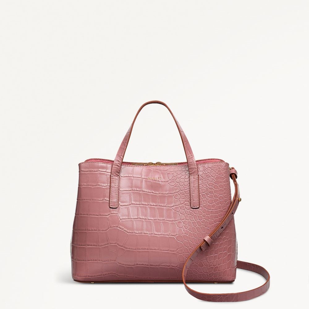 Latest Radley London Women's Dukes Place - Medium Ziptop Grab - French Rose