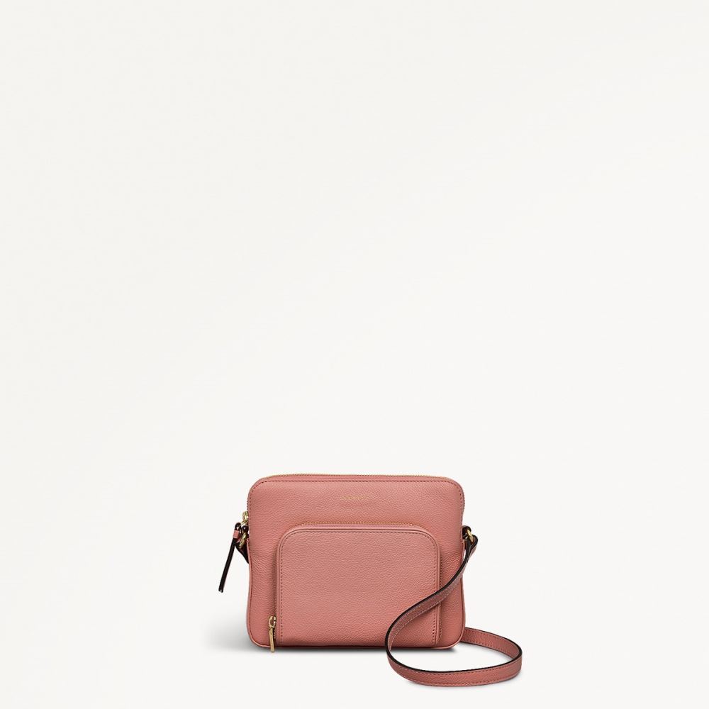 Latest Radley London Women's Redford Close - Small Ziptop Cross Body - Sienna Pink
