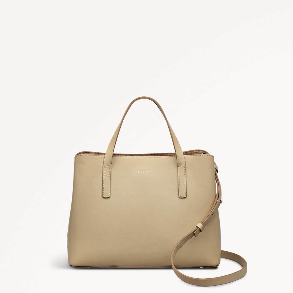 Latest Radley London Women's Dukes Place - Medium Ziptop Grab - Stone