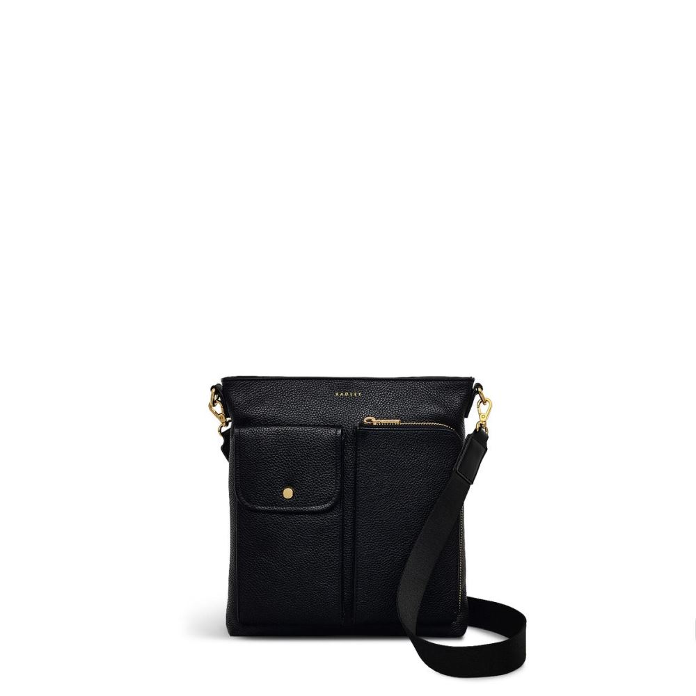 Latest Radley London Women's Selby Crescent - Small Ziptop Crossbody - Black