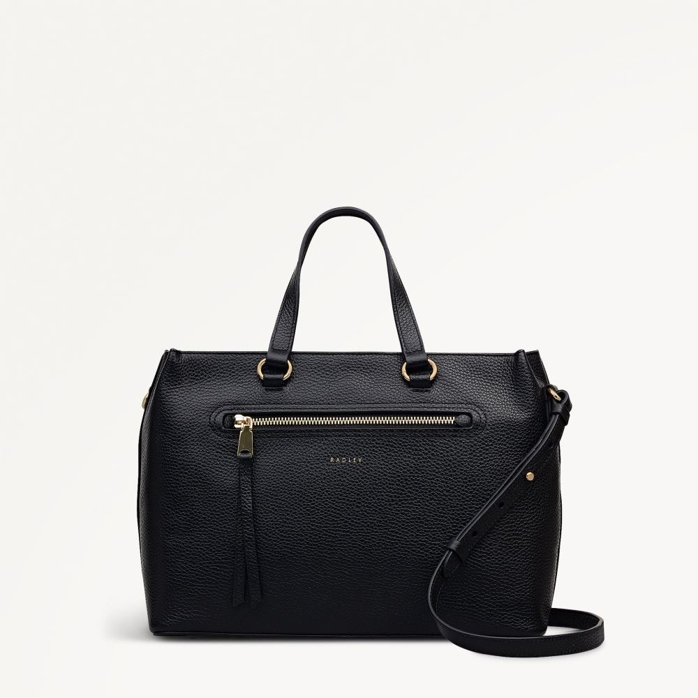 Latest Radley London Women's Pickwick - Medium Ziptop Grab - Black