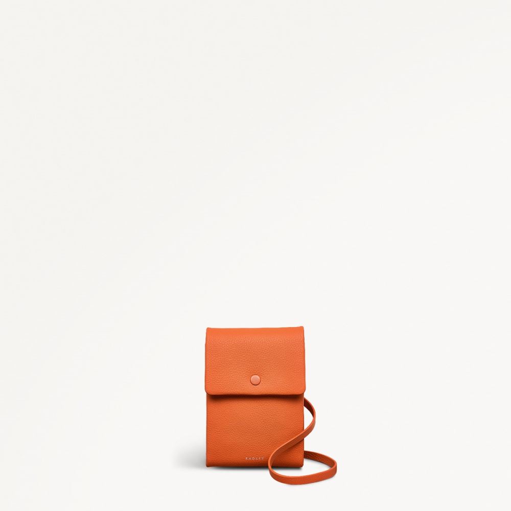 Latest Radley London Women's Mallow Street - Medium Phone Cross Body - Orange Peel
