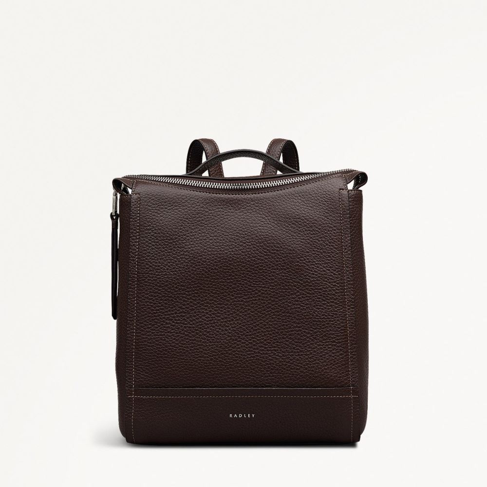 Latest Radley London Women's Oak Street - Small Ziptop Backpack - Dark Oak
