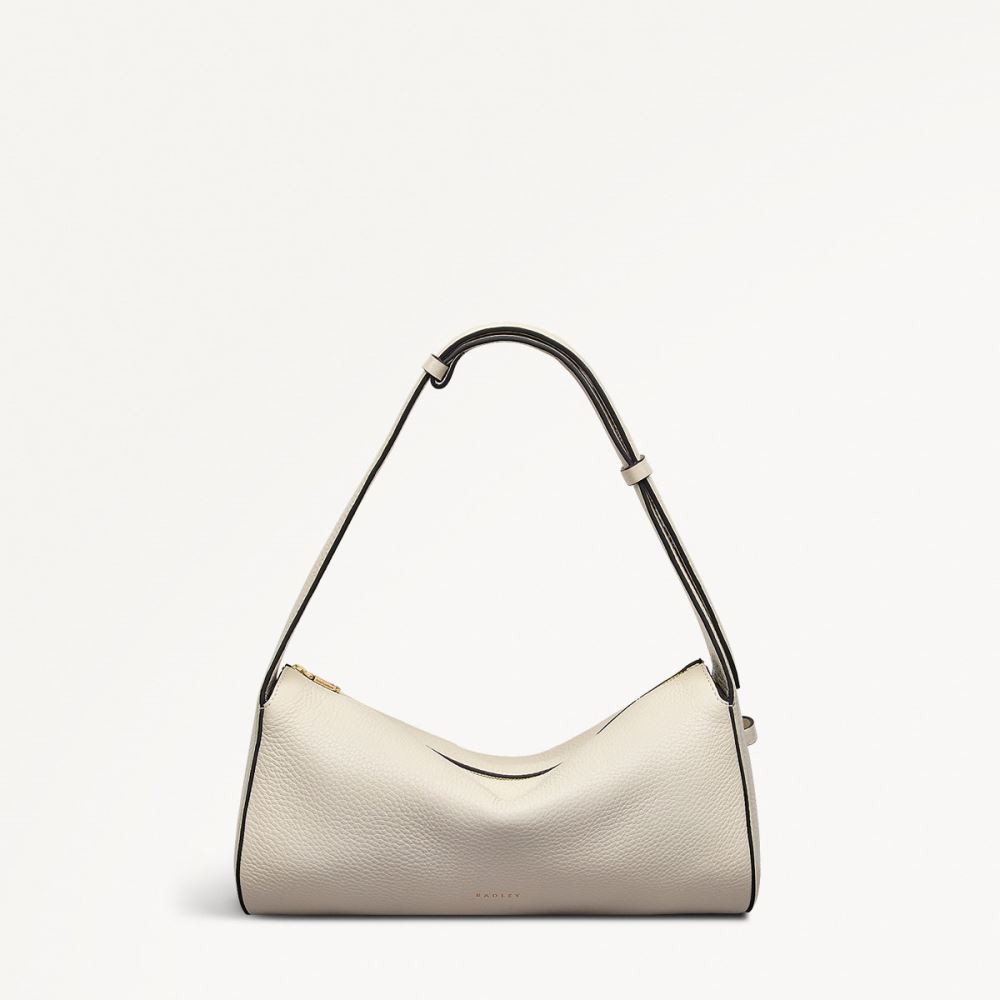 Latest Radley London Women's Abbey Mews - Small Ziptop Shoulder - Chalk