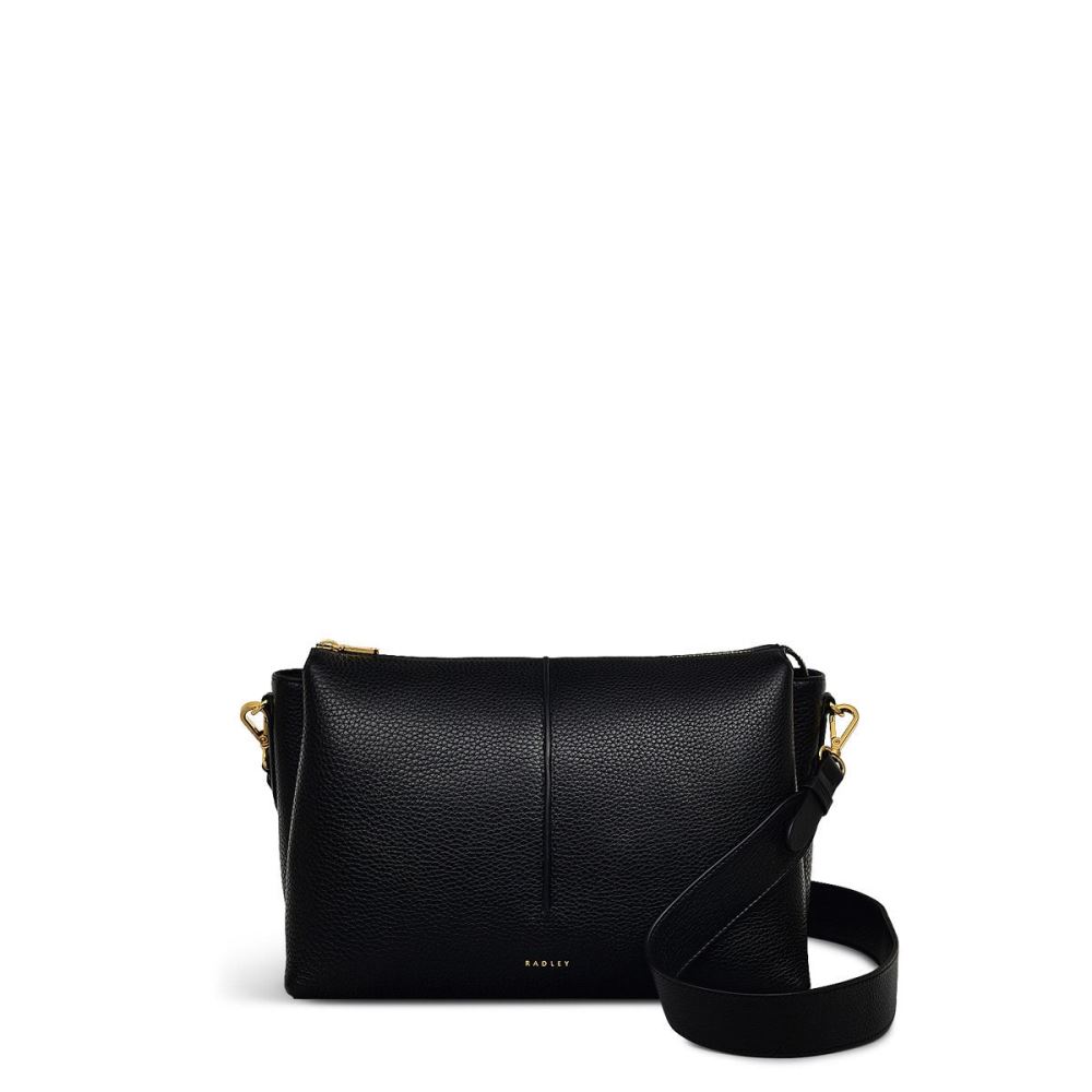 Latest Radley London Women's Hillgate Place - Medium Ziptop Crossbody - Black